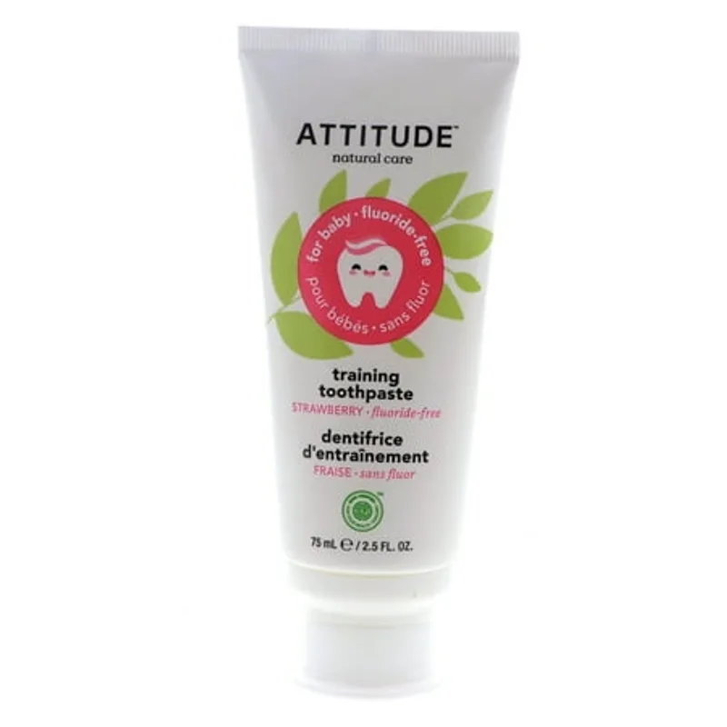 Baby Leaves Fluoride-Free Toothpaste, Strawberry