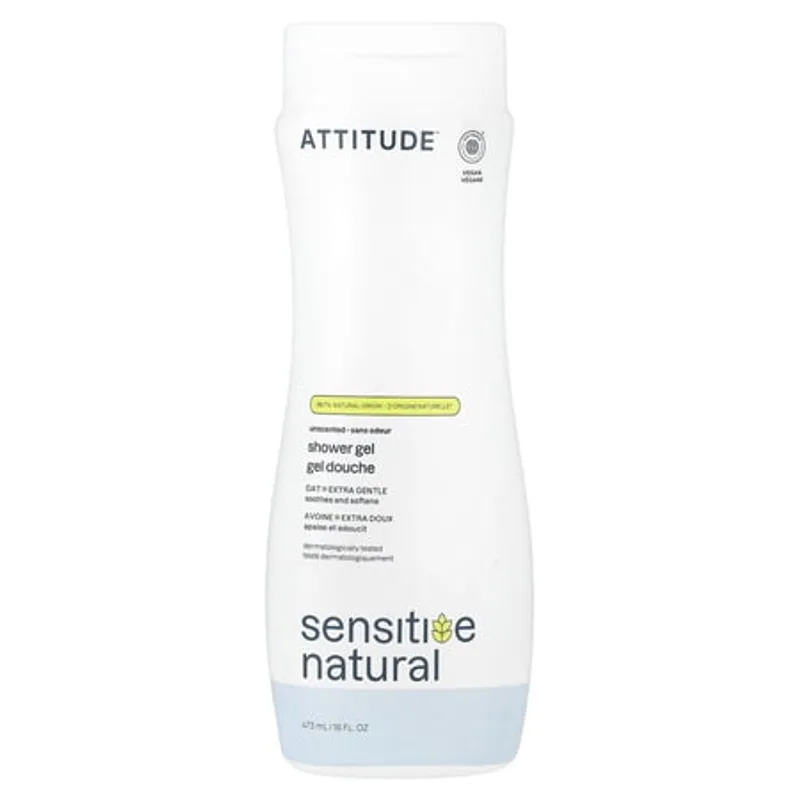 Extra Gentle Unscented Shower Gel, 16 oz
