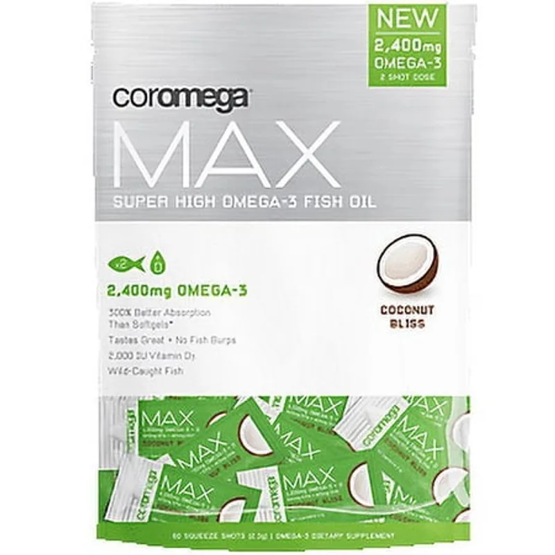 Max Omega-3 Coconut Bliss, 60 ct