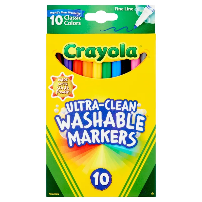 Ultra Clean Washable Markers, Fine Line