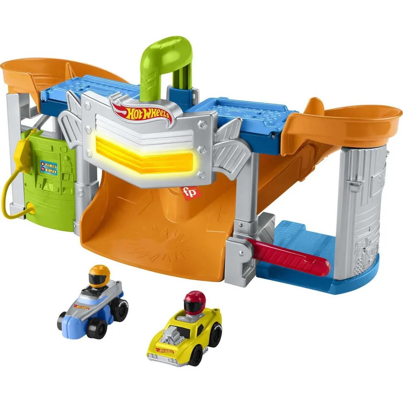 Little People Hot Wheels Mid Playset