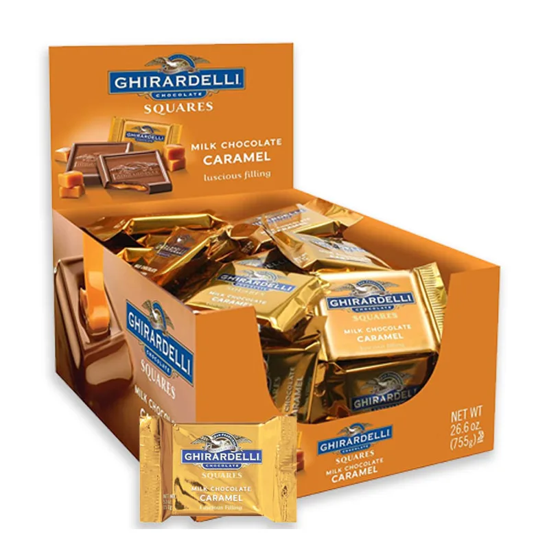 Milk Chocolate Caramel Squares Caddy