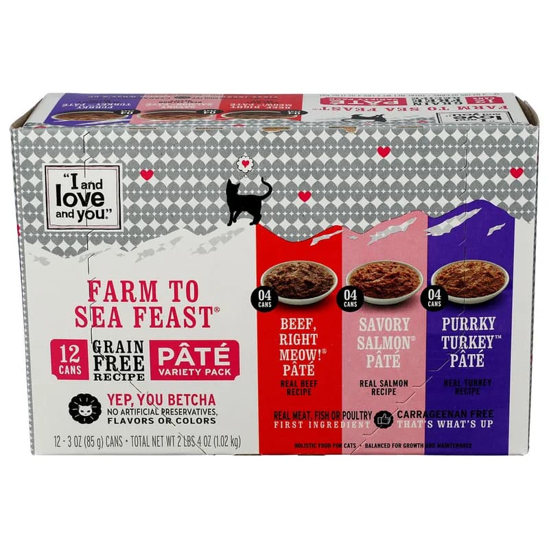 Cat Food, 3 Flavors