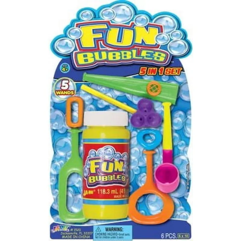 Fun Bubbles 5-in-1