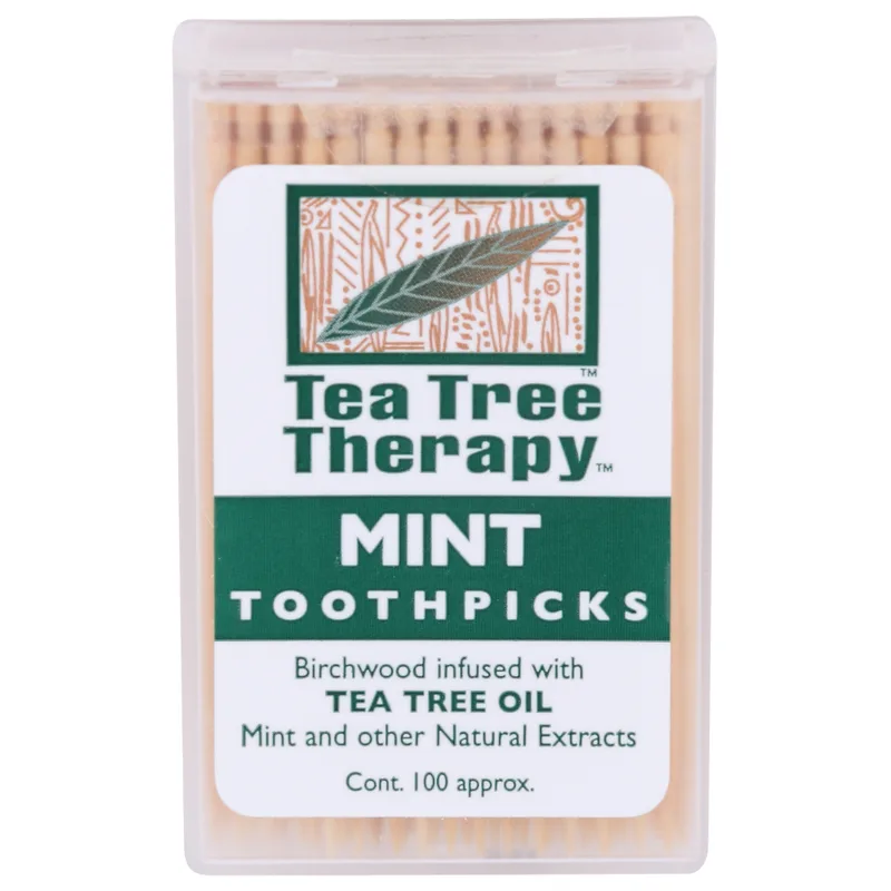 Tea Tree & Mint Toothpicks